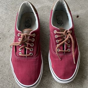 Mens Vans with leather trim